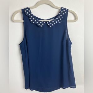 Lauren Conrad X Disney Navy Blouse